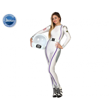 DISFRAZ ASTRONAUTA MUJER ADULTO