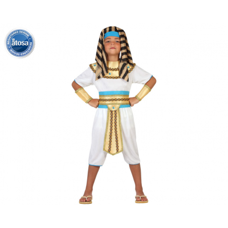 DISFRAZ EGIPCIO NIÑO INFANTIL BLANCO