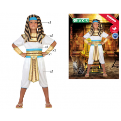 DISFRAZ EGIPCIO NIÑO INFANTIL BLANCO