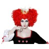 PELUCA REINA CORAZONES ROJA