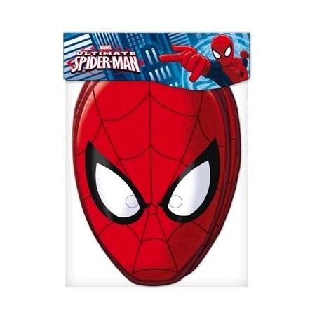 CARETA CARTON SPIDERMAN 6...