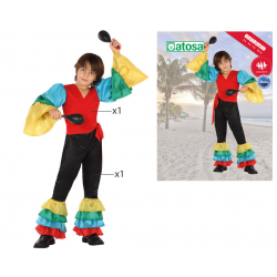 DISFRAZ RUMBERO NIÑO INFANTIL MULTICOLOR