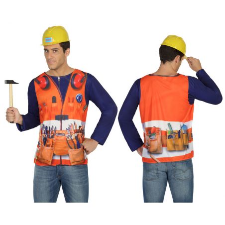 CAMISETA 3D ALBAÑIL M-L