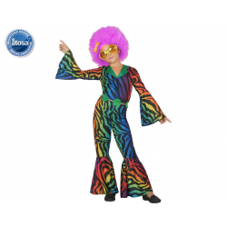 DISFRAZ DISCO NIÑA INFANTIL ZEBRA