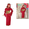 DISFRAZ DAMA MEDIEVAL NIÑA INFANTIL ROJO