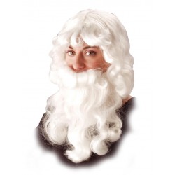 PELUCA CON BARBA RUBIA