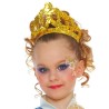 DIADEMA DORADA LENTEJUELAS