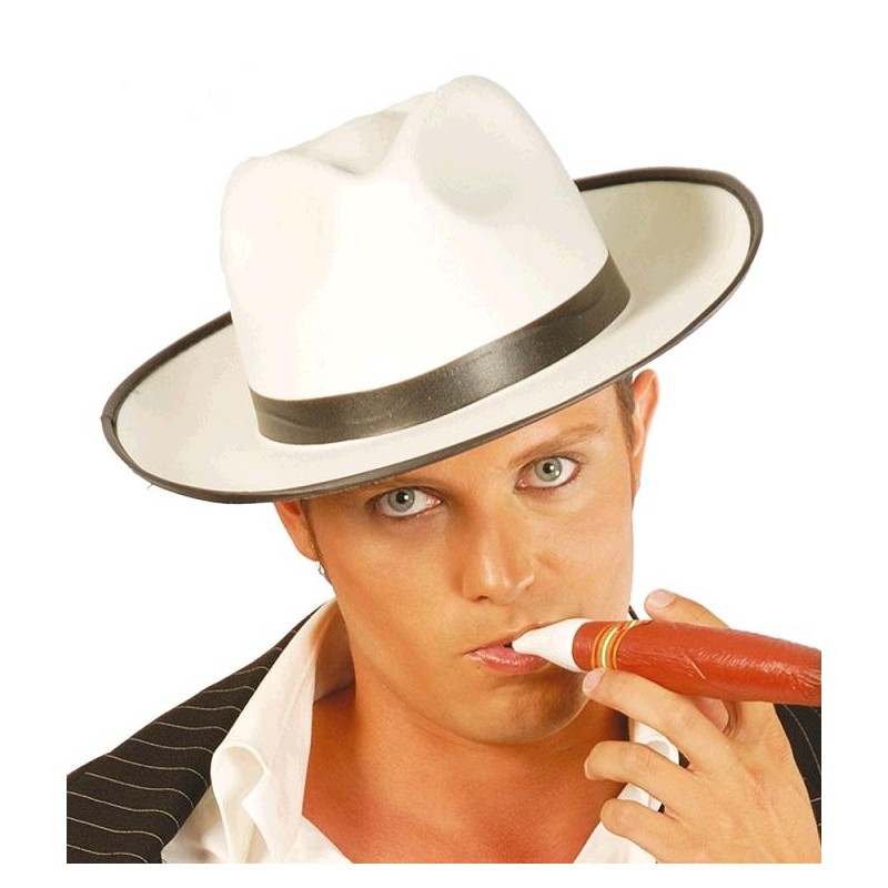 SOMBRERO GANSTER BLANCO
