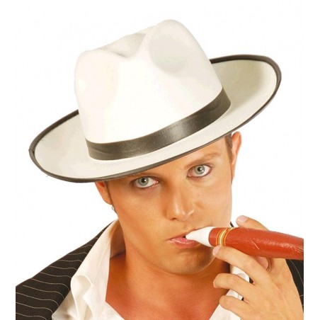SOMBRERO GANSTER BLANCO