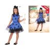 DISFRAZ CAVERNICOLA AZUL NIÑA INFANTIL