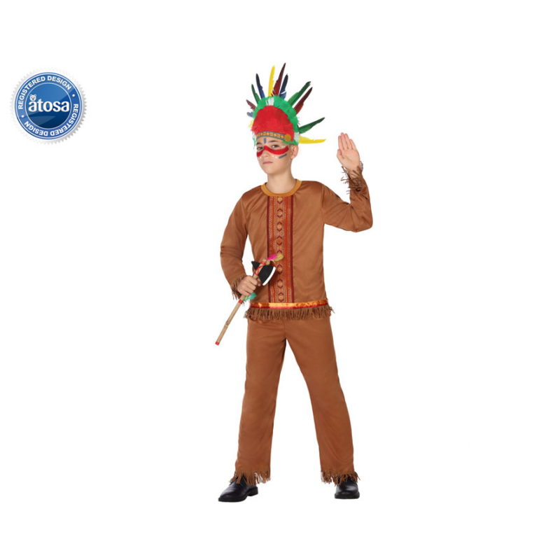 DISFRAZ INDIO NIÑO INFANTIL