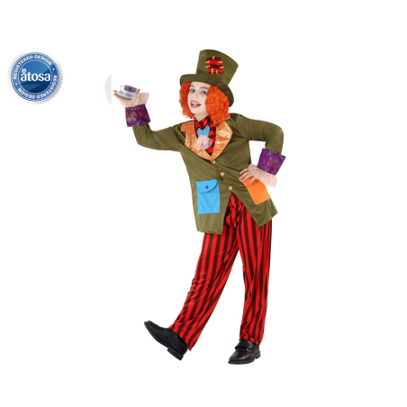 DISFRAZ SOMBRERERO LOCO NIÑO INFANTIL