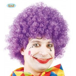 Peluca de Rizos Violeta