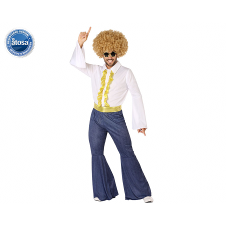 DISFRAZ DISCO HOMBRE AÑOS 70 ADULTO HOMBRE ADULTO