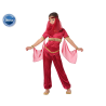 DISFRAZ PRINCESA ARABE ROJO NIÑA INFANTIL