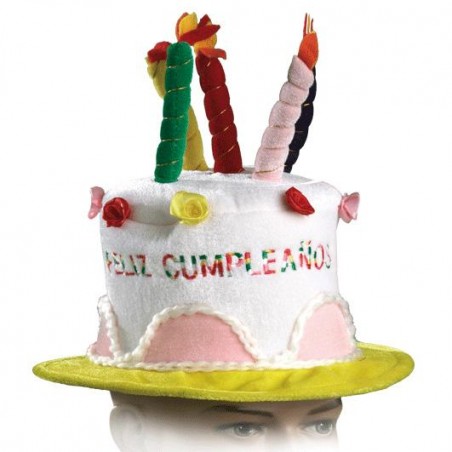 SOMBRERO TARTA FELIZ...