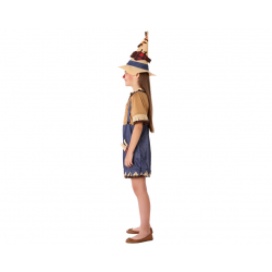 DISFRAZ ESPANTAPÁJAROS MAGO DE OZ NIÑA INFANTIL