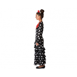 DISFRAZ FLAMENCA NEGRO NIÑA INFANTIL