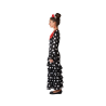 DISFRAZ FLAMENCA NEGRO NIÑA INFANTIL
