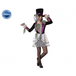 DISFRAZ SOMBRERERA LOCA HALLOWEEN INFANTIL