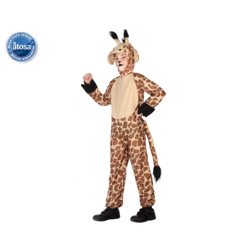 DISFRAZ JIRAFA NIÑO UNISEX INFANTIL MARRÓN