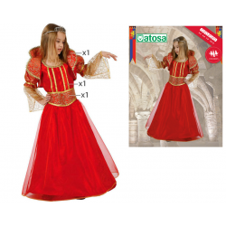DISFRAZ REINA ROJO NIÑA INFANTIL