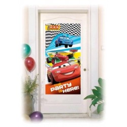 POSTER CARS PUERTA 76X152 CM.