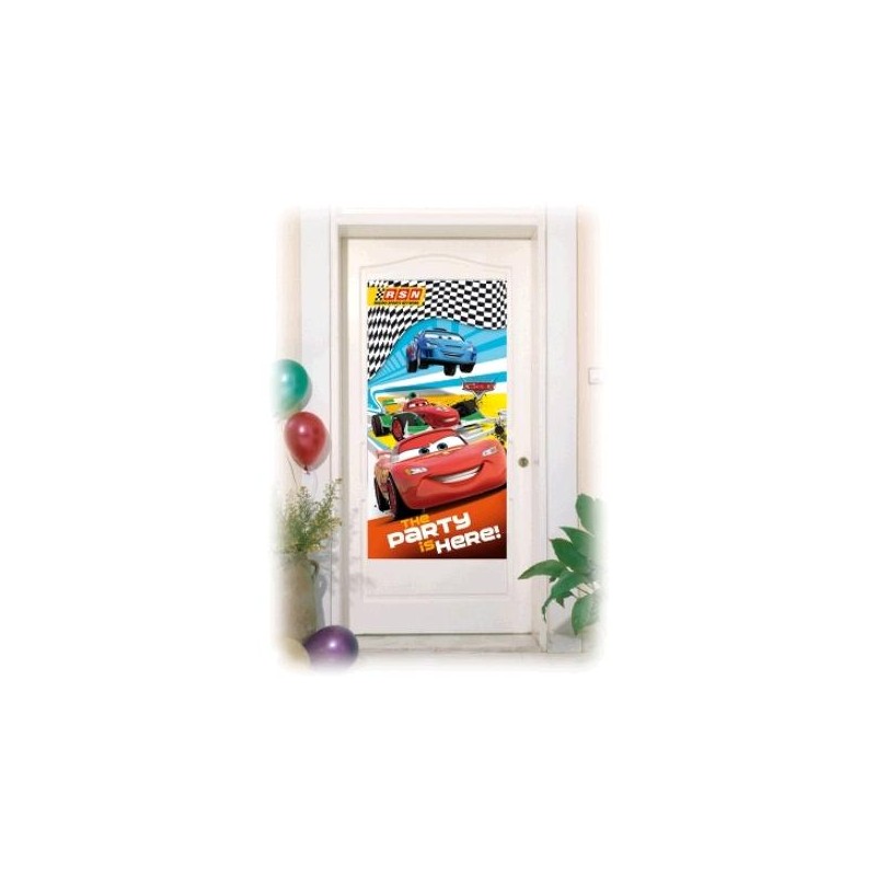 POSTER CARS PUERTA 76X152 CM.