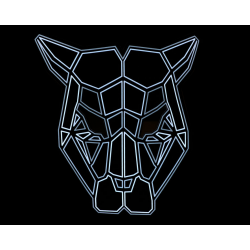 MÁSCARA TORO LUZ LED