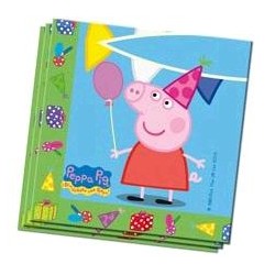 SERVILLETAS PEPPA PIG 20 UNID.