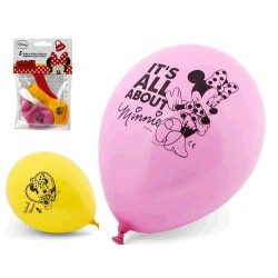 GLOBOS MINNIE 5 UNID.
