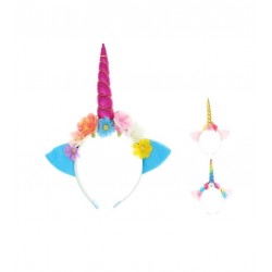 Diadema de Unicornio Colores Colores Surtidos