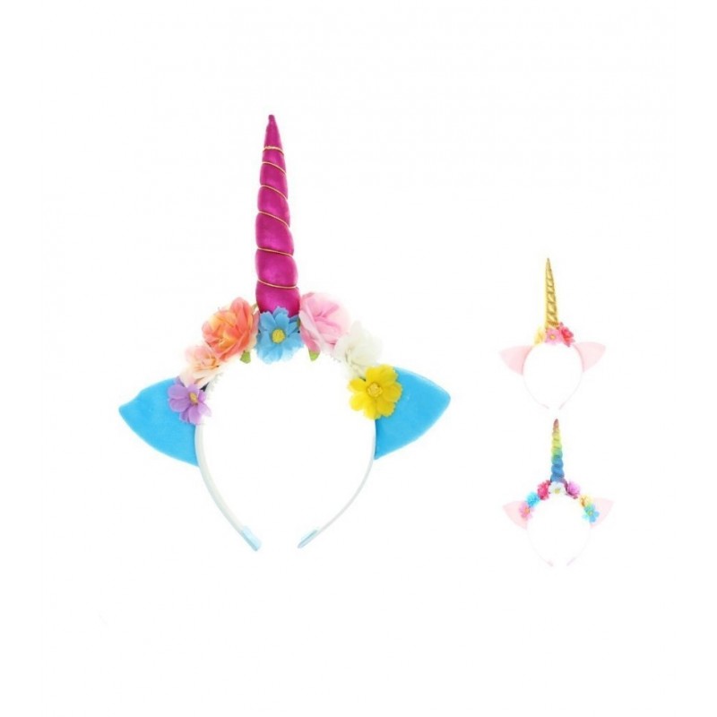 Diadema de Unicornio Colores Colores Surtidos