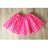 Tutu Fucsia con Lunares Blancos Infantil 33 cm.