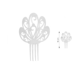 Peineta Blanca Sevillana Grande