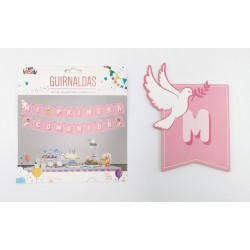 Guirnalda Mi Primera Comunión Niño y Niña