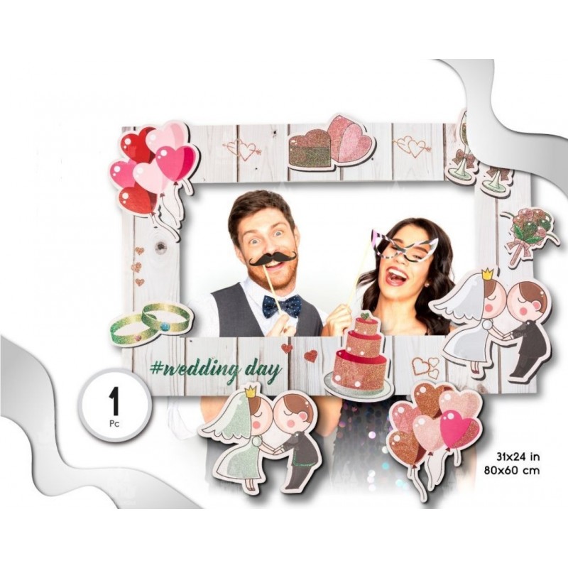 Marco Fotocol Boda 80 x 60 cm.