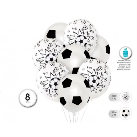 Conjunto de Globos Futbol 8...