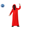DISFRAZ DEMONIO NIÑO INFANTIL TÚNICA CALAVERA