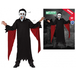 DISFRAZ ASESINO NIÑO INFANTIL MANGAS ROJAS