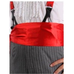 Fajín Rojo Ancho 11,5 cm.