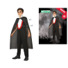 DISFRAZ VAMPIRO NEGRO NIÑO INFANTIL
