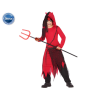 DISFRAZ DEMONIO NIÑO INFANTIL ROJO Y NEGRO
