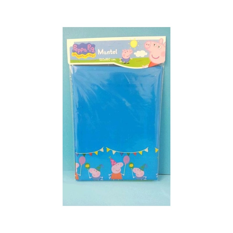 MANTEL PEPPA PIG 120X180 CM.