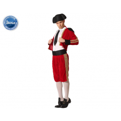 DISFRAZ TORERO ROJO ADULTO TRAJE DE LUCES