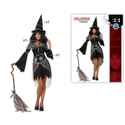 DISFRAZ BRUJA MUJER ADULTO TELARAÑA