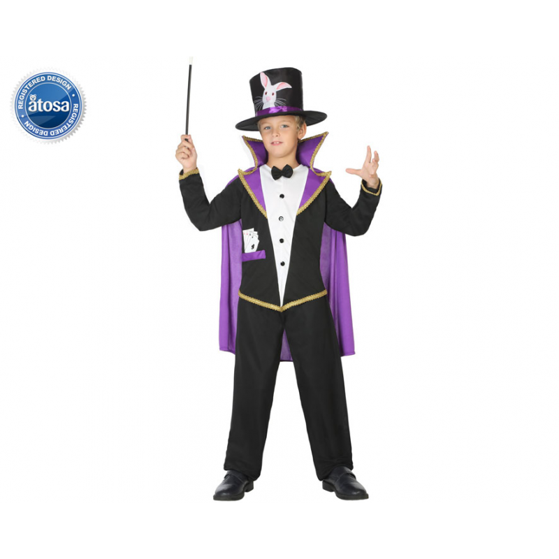 DISFRAZ MAGO NIÑO INFANTIL ILUSIONISTA