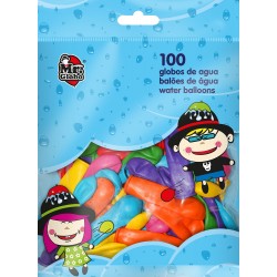Globo de Agua Bolsa 100 Unidades