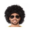 Peluca Afro Negra para adulto