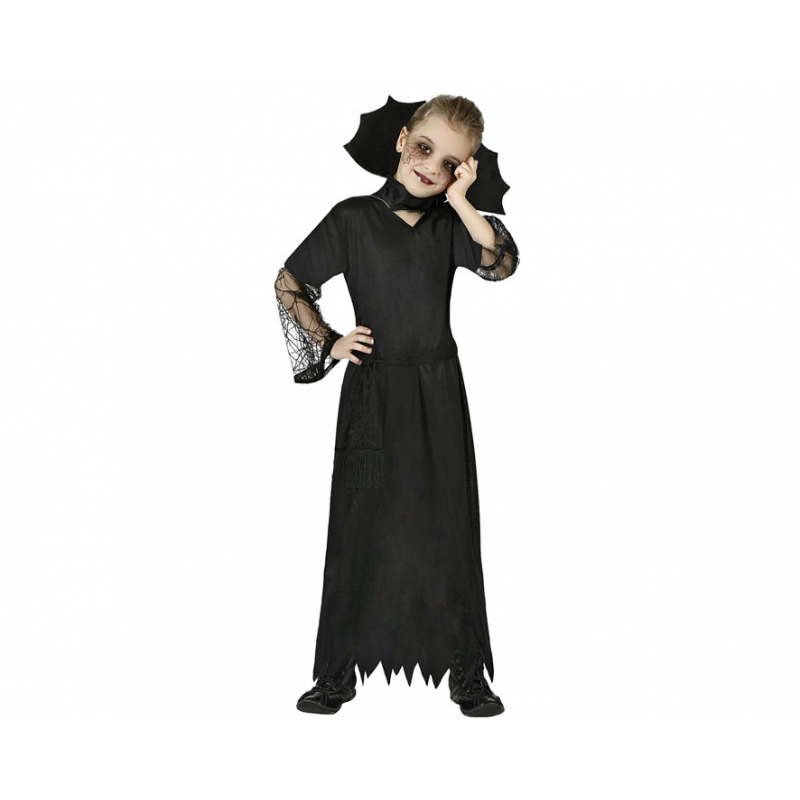 DISFRAZ MUJER ARAÑA NIÑA INFANTIL NEGRO